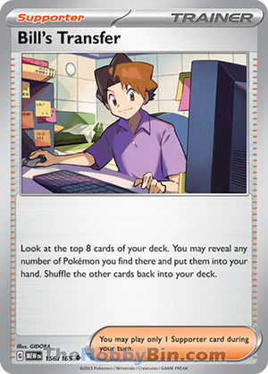 0156 Bill's Transfer Uncommon Pokemon 151