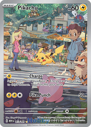 0173 Pikachu Illustration Rare Pokemon 151