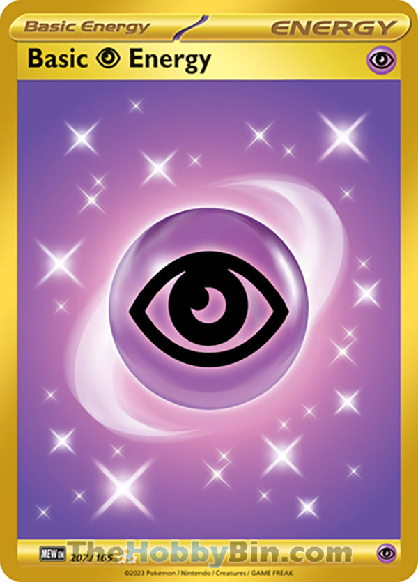 0207 Basic Psychic Energy Hyper Rare Pokemon 151