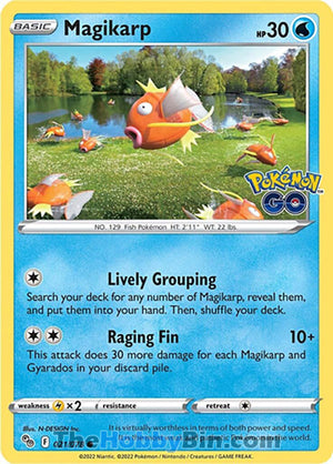 0021 Magikarp Common Pokemon GO