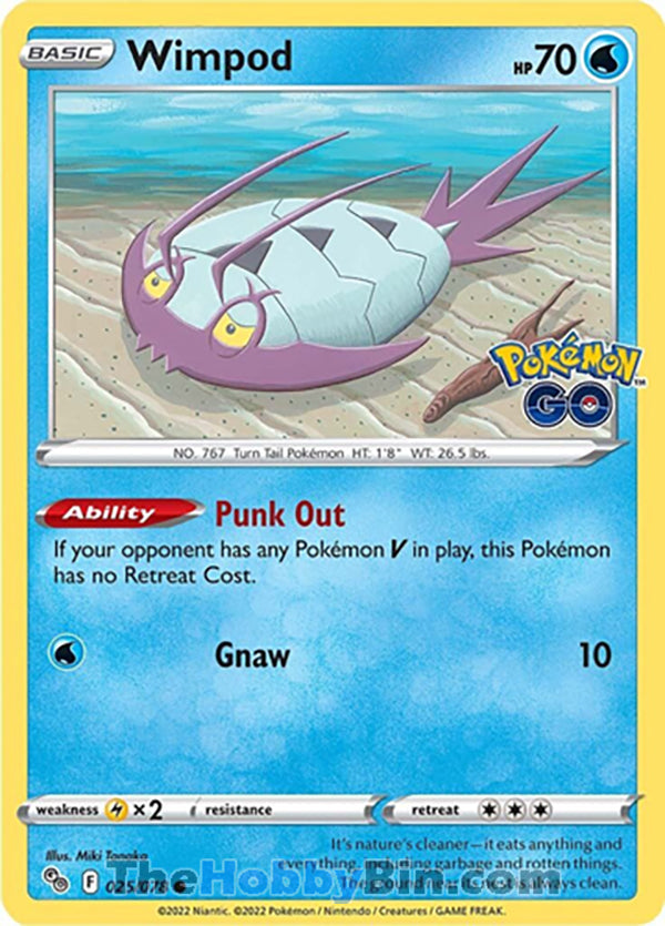 0025 Wimpod Common Pokemon GO