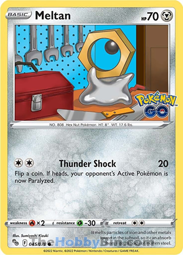 0045 Meltan Common Pokemon GO