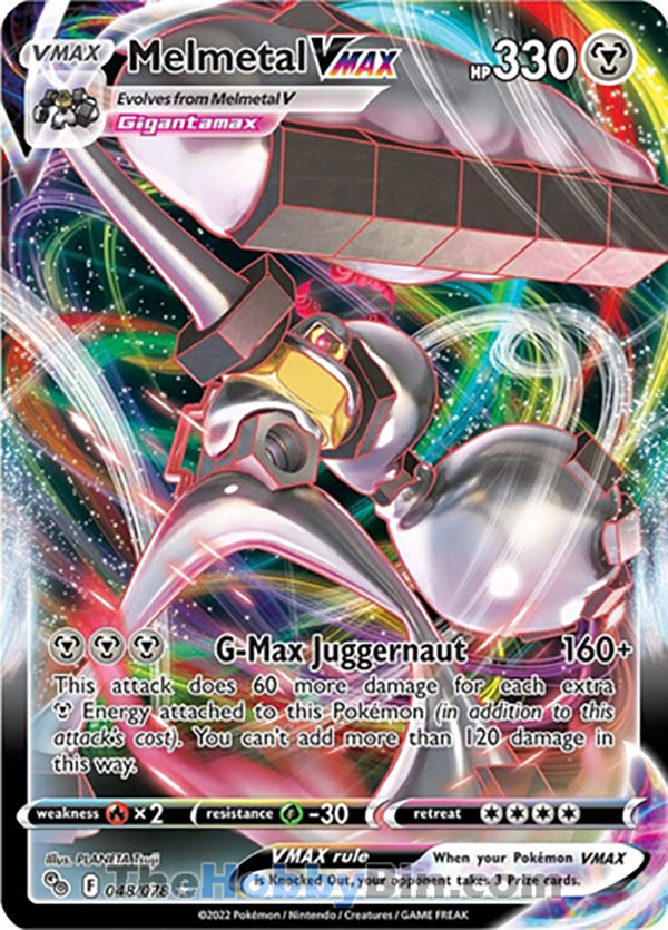 0048 Melmetal VMAX Ultra Rare Pokemon GO