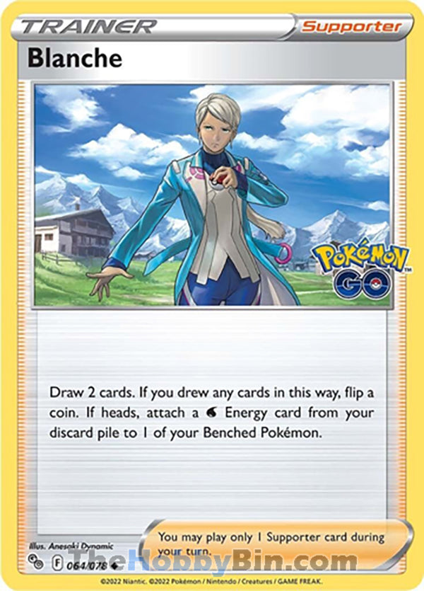 Blanche Pokemon Go Uncommon #064/078