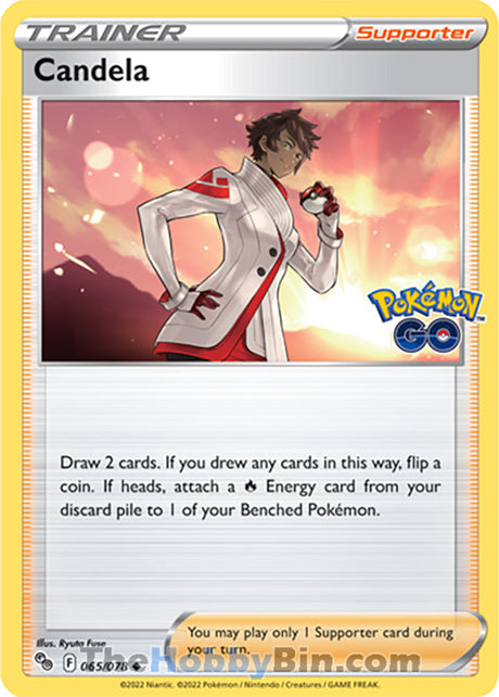 Candela Pokemon Go Uncommon #065/078