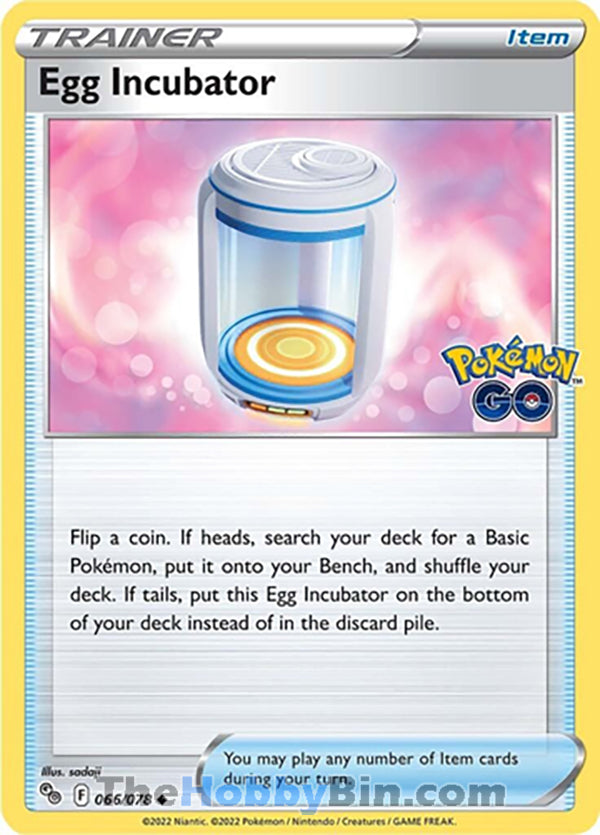 0066 Egg Incubator Uncommon Pokemon GO