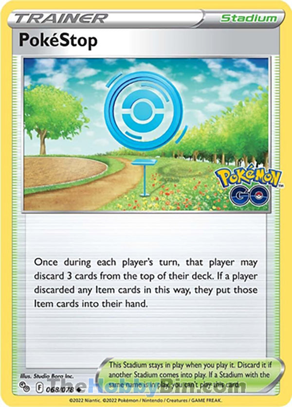 0068 PokeStop Uncommon Pokemon GO
