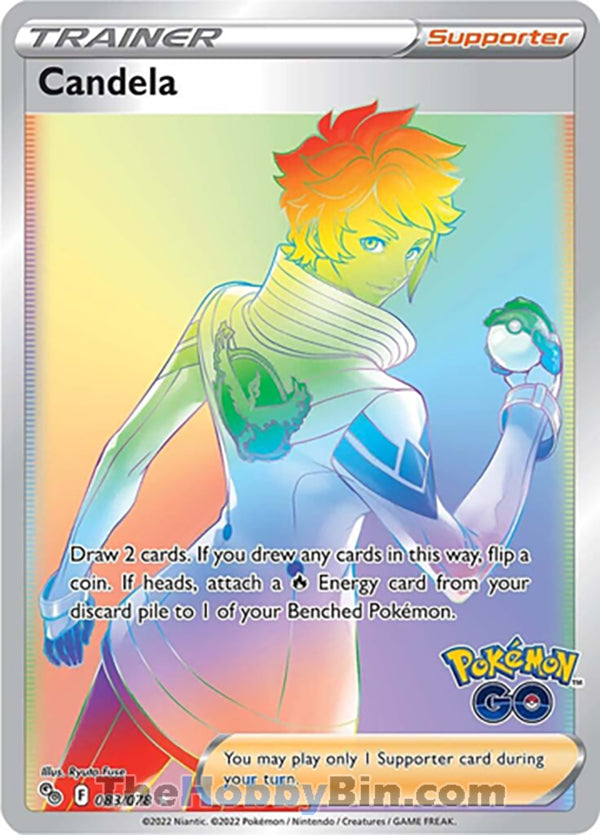 0083 Candela Secret Rare Pokemon GO