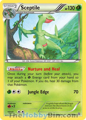 0008 Sceptile Rare Primal Clash