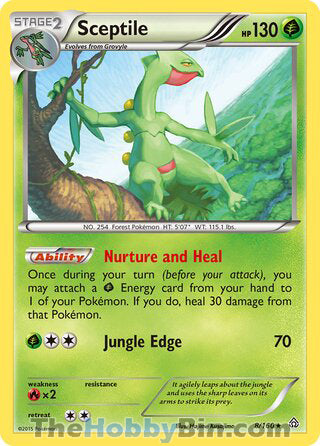 Sceptile Primal Clash Rare #8/160