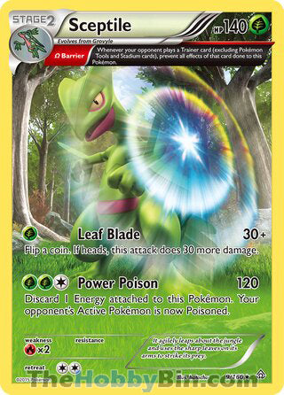 Sceptile Primal Clash Holo Rare #9/160