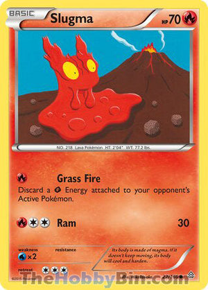 0022 Slugma Common Primal Clash