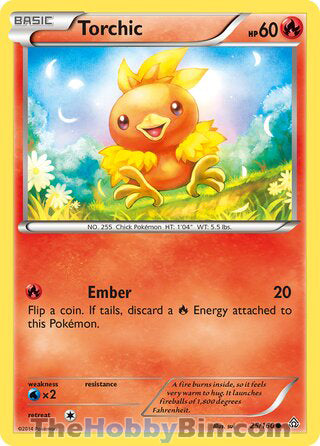 Torchic Primal Clash Common #25/160