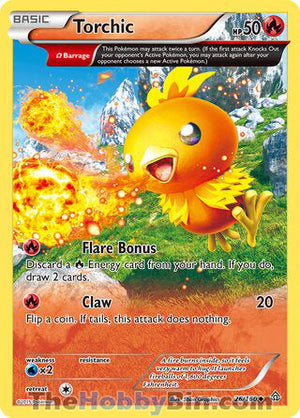 0026 Torchic Uncommon Primal Clash