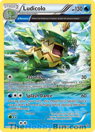 Ludicolo Primal Clash Rare #37/160