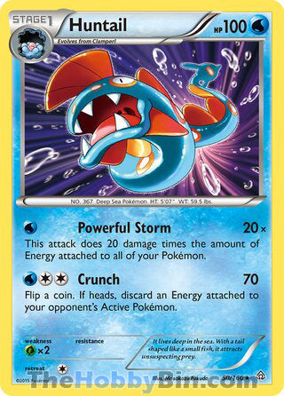 0050 Huntail Holo Rare Primal Clash