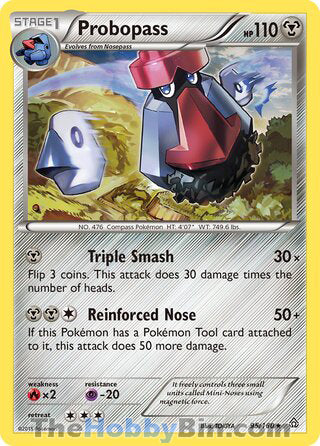 Probopass #95/160 Rare - Primal Clash Pokemon card