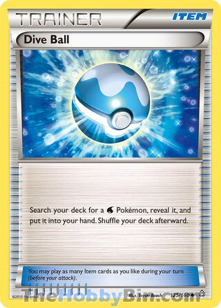 0125 Dive Ball Uncommon Primal Clash