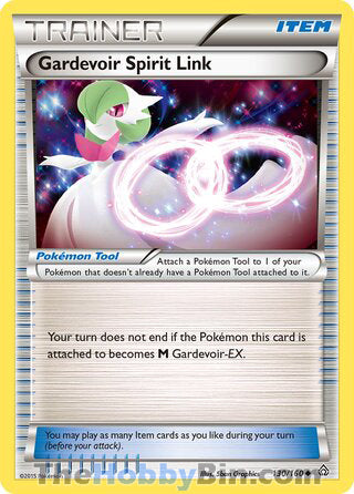 Gardevoir Spirit Link #130/160 Uncommon - Primal Clash Pokemon card