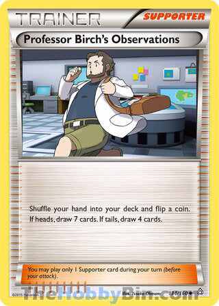 Professor Birch's Observations Primal Clash Uncommon #134/160