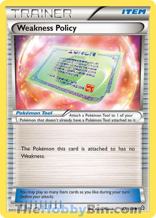 0142 Weakness Policy Uncommon Primal Clash