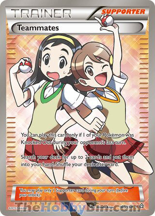 0160 Teammates Ultra Rare Primal Clash