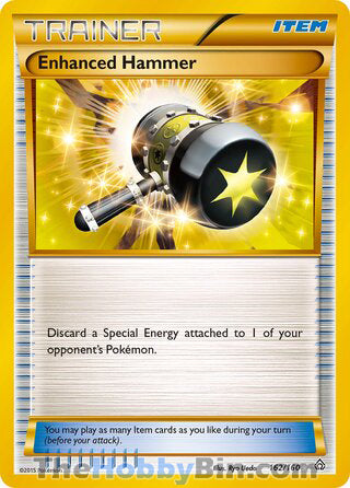 Enhanced Hammer #162/160 Secret Rare - Primal Clash Pokemon card