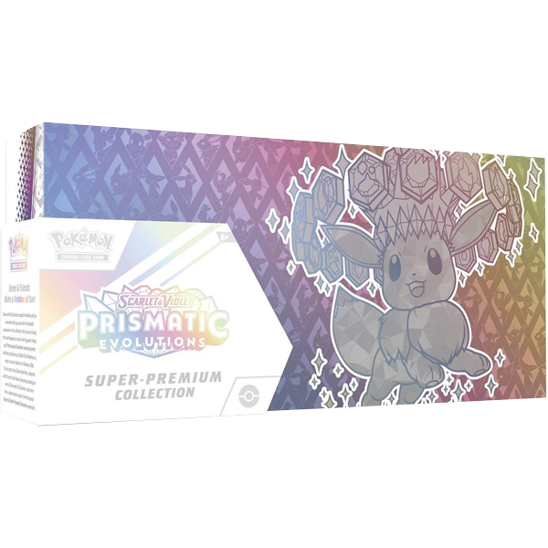 Prismatic Evolutions Super Premium Collection Box