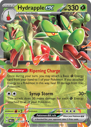 0011 Hydrapple ex Double Rare Prismatic Evolutions