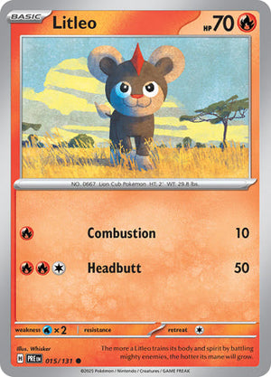 0015 Litleo Common Prismatic Evolutions