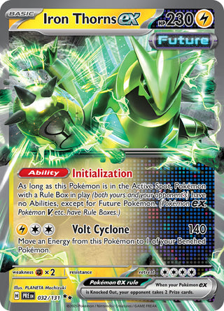 Iron Thorns ex #32/131 Double Rare - Prismatic Evolutions Pokemon card