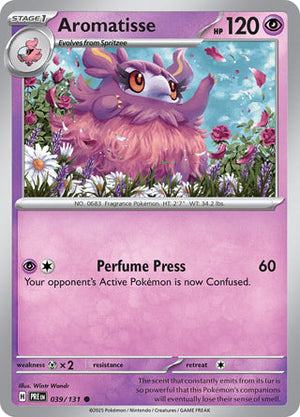 0039 Aromatisse Common Prismatic Evolutions