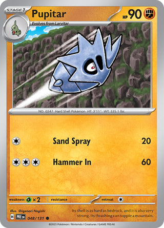 Pupitar Prismatic Evolutions Common #048/131