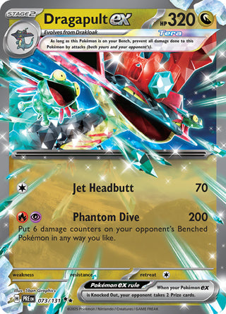 Dragapult ex #73/131 Double Rare - Prismatic Evolutions Pokemon card
