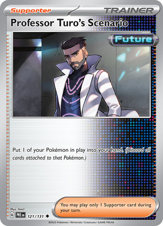 Professor Turo's Scenario #121/131 Uncommon - Prismatic Evolutions Pokemon card