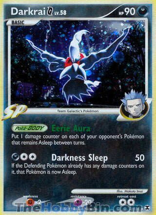 0003 Darkrai G Holo Rare Rising Rivals