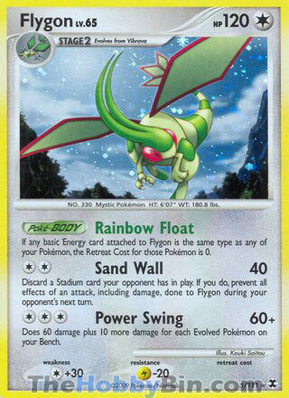 Flygon Rising Rivals Holo Rare #5/111