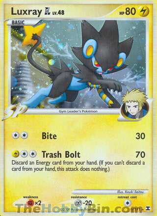 0009 Luxray GL Holo Rare Rising Rivals