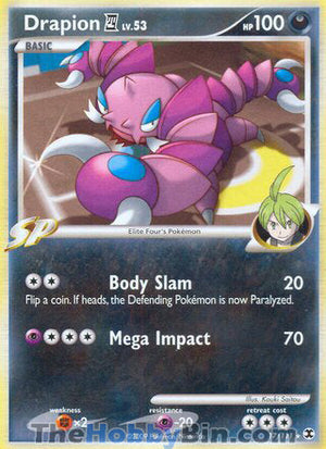 0017 Drapion E4 Rare Rising Rivals