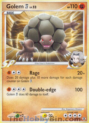 0023 Golem E4 Rare Rising Rivals
