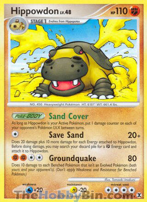 0025 Hippowdon Rare Rising Rivals