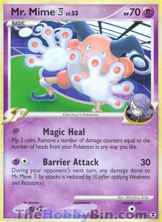 Mr. Mime E4 #28/111 Rare - Rising Rivals Pokemon card