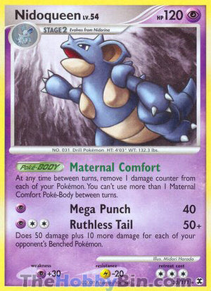 0030 Nidoqueen Rare Rising Rivals