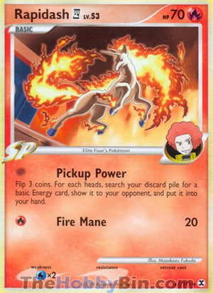 0047 Rapidash E4 Uncommon Rising Rivals