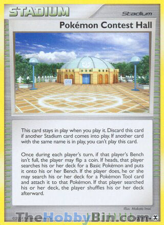 Pokemon Contest Hall #93/111 Uncommon - Rising Rivals Pokemon card