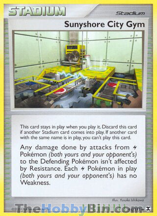 Sunyshore City Gym #94/111 Uncommon - Rising Rivals Pokemon card
