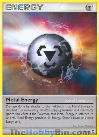Metal Energy #100/111 Uncommon - Rising Rivals Pokemon card