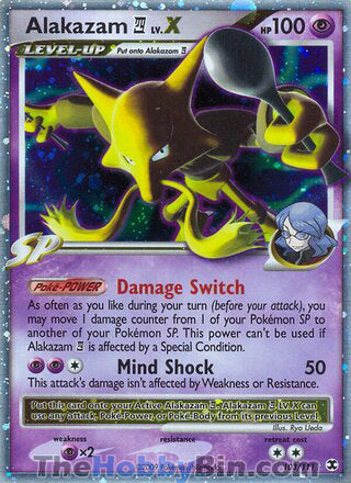 Alakazam E4 Lv.X Rising Rivals Ultra Rare #103/111