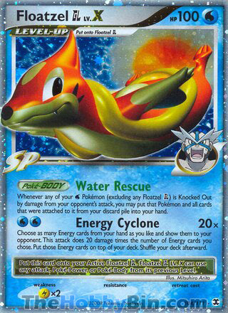 Floatzel GL Lv.X #104/111 Ultra Rare - Rising Rivals Pokemon card