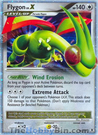 Flygon Lv.X Rising Rivals Ultra Rare #105/111